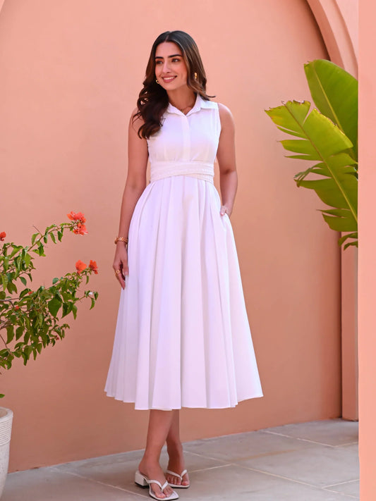 White Shirt Dress