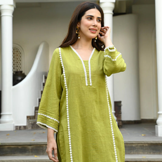Cotton Georgia Kurta Set